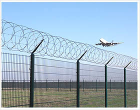 機場護欄網規格與生產廠家解析 附效果圖、產品圖、型號圖與工程圖
